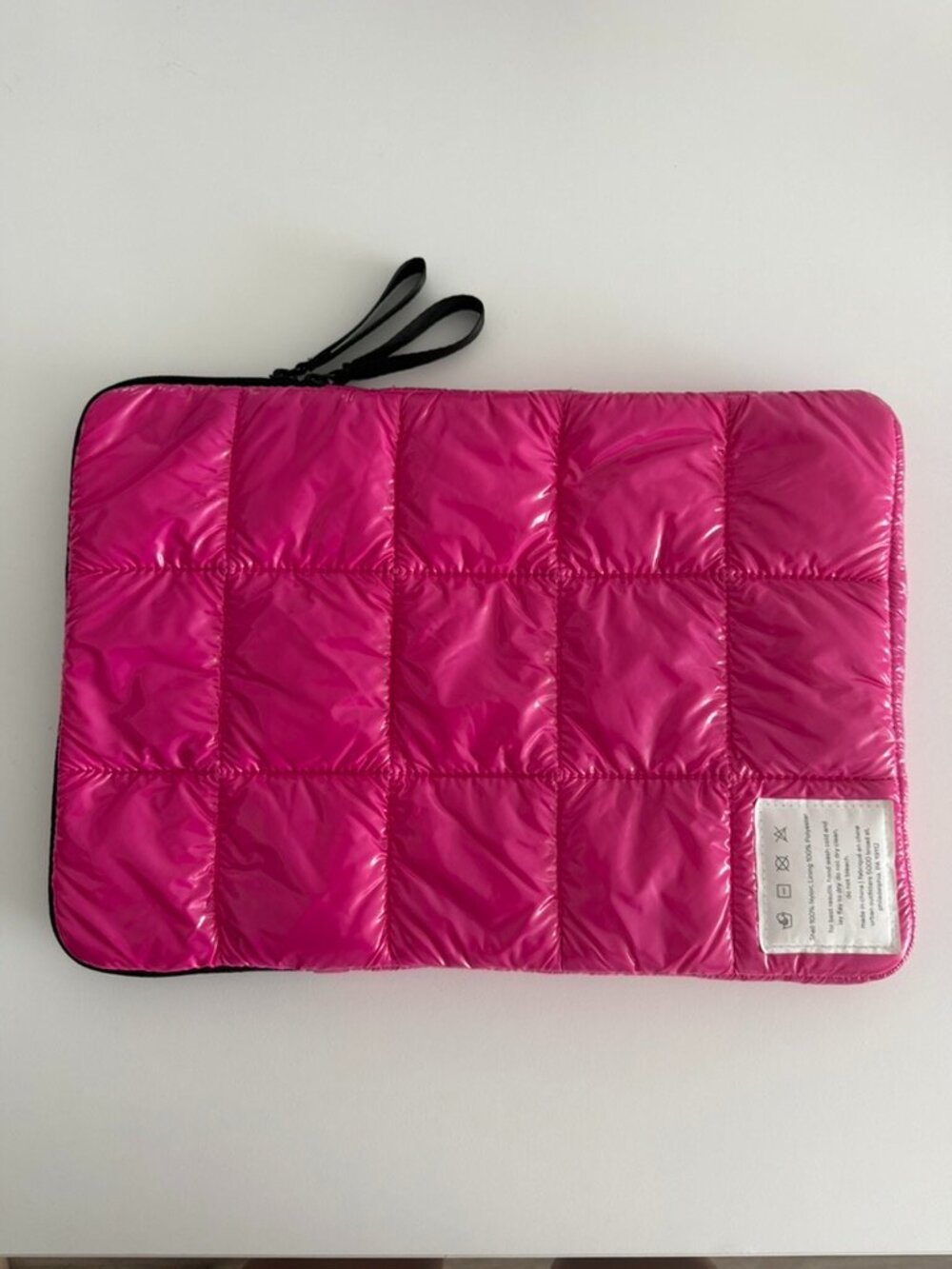Urban Outfitters Hot Pink Puffer Laptop Sleeve 13"